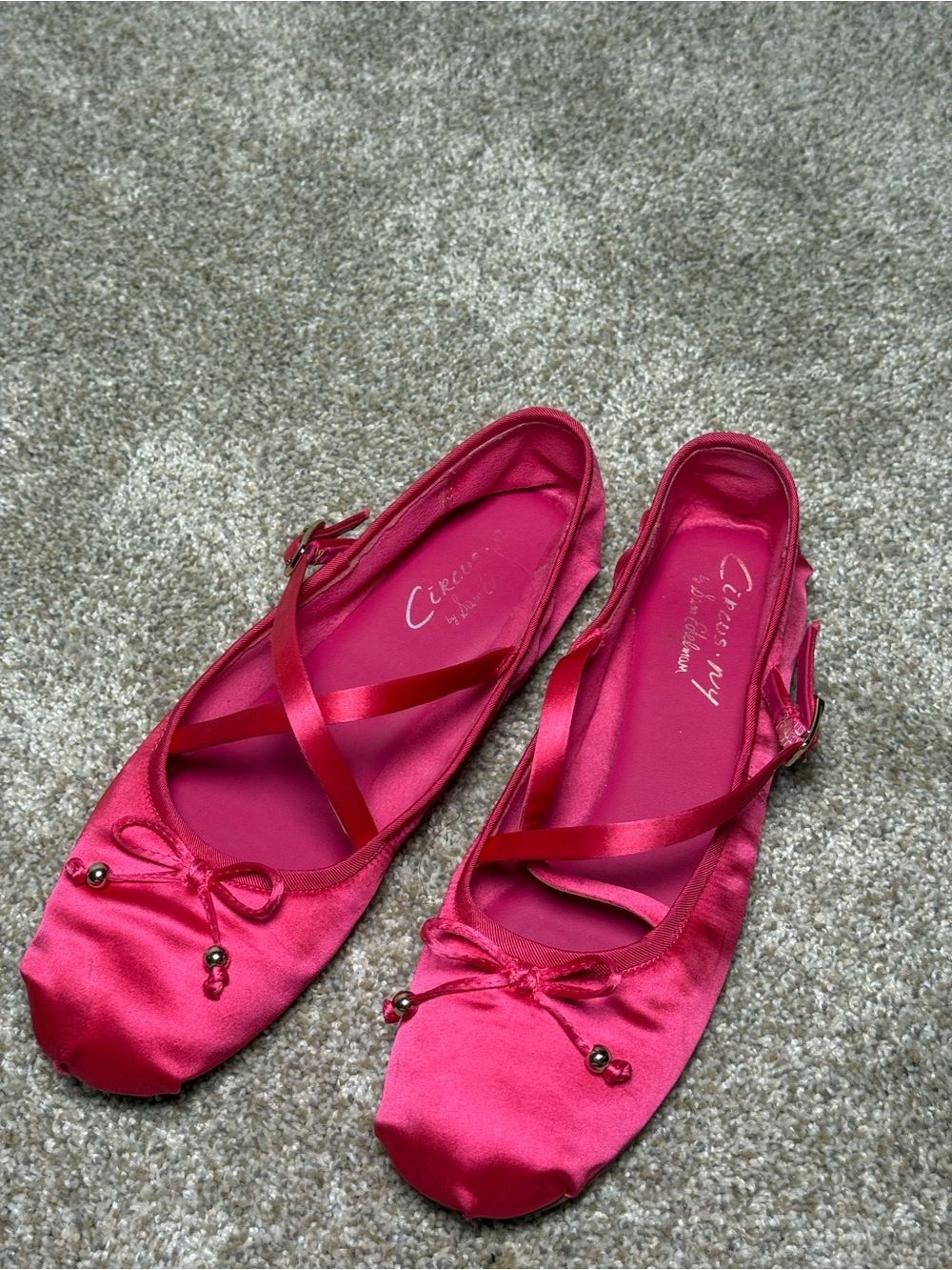 Circus by Sam Edelman Hot Pink Ballet Flats